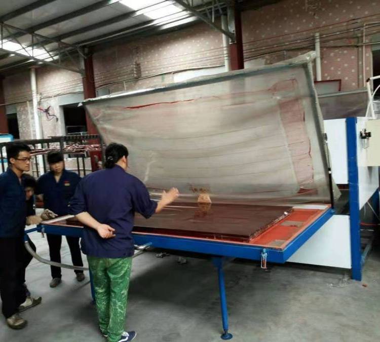 木纹转印机生产厂家 非标尺寸支持订制 适合各种金属产品