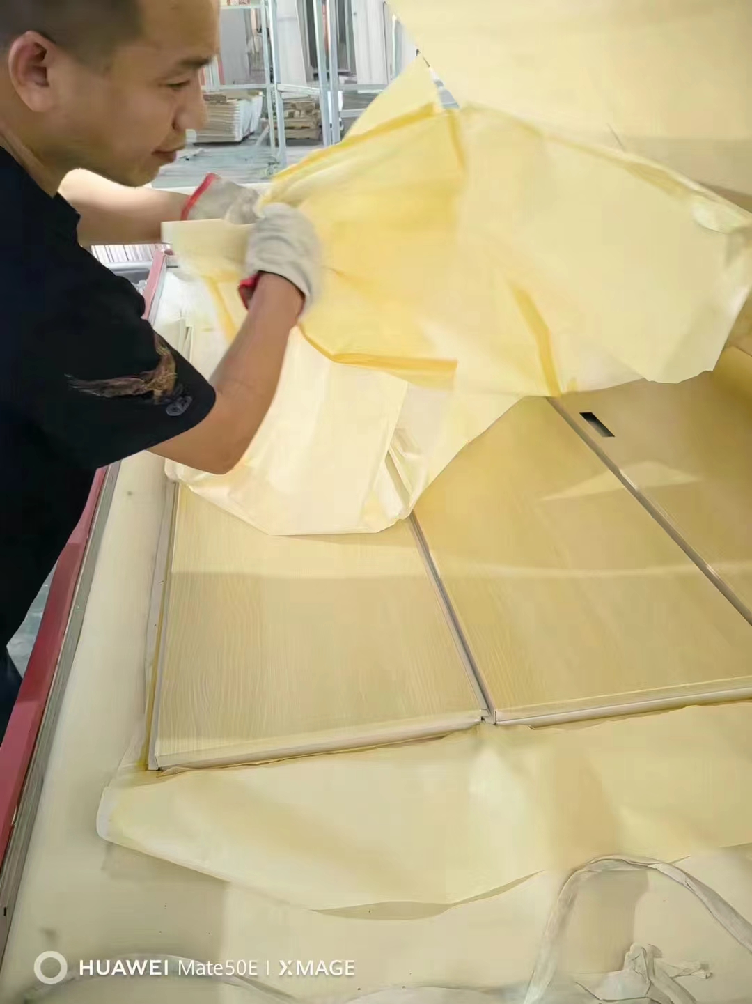 广东惠州客户购买的转印设备已调试完毕